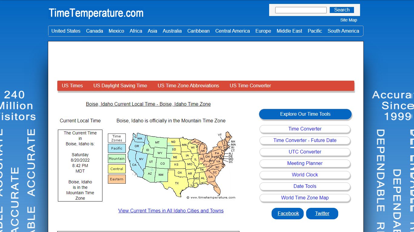 Boise, Idaho Current Local Time - Boise, Idaho Time Zone